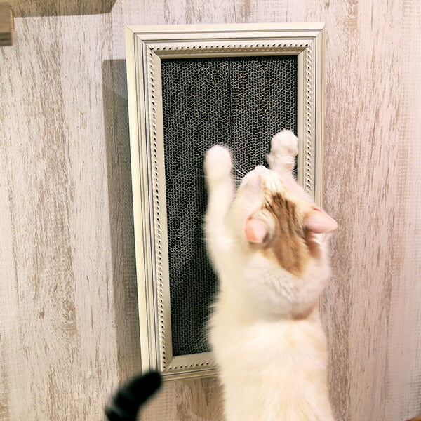 猫爪とぎ 額縁 壁掛け 縦型 | arneco Nail S F-007