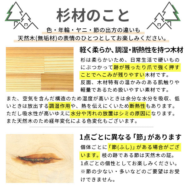 キャットウォーク 杉